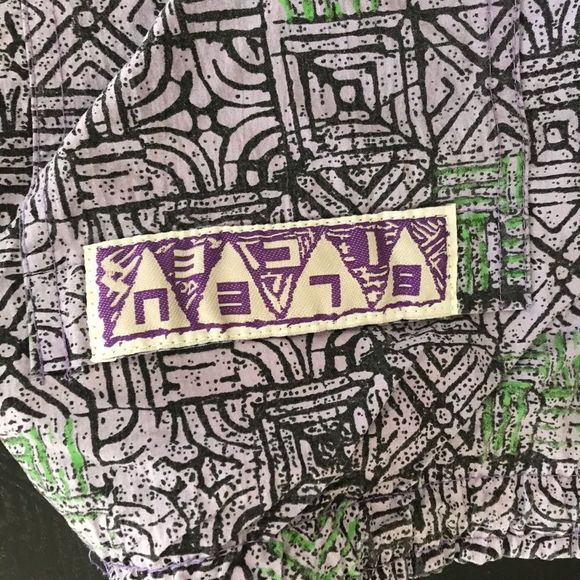 Vintage 90’s  Bleu Ice Swim Trunks - Picture 7 of 7